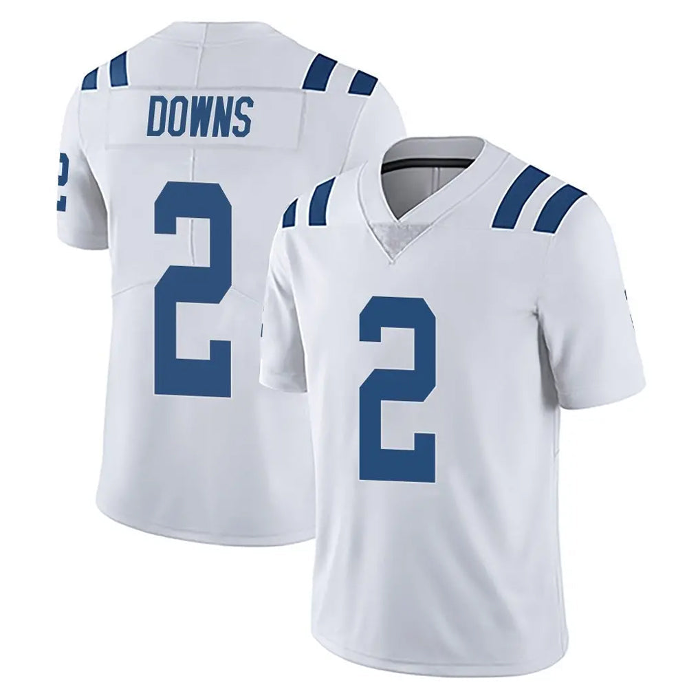 Kooe IN.Colts #2 Josh Downs Player White Limited Vapor Untouchable Home Game Stitched Jerseys