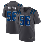 Kooe IN.Colts #56 Quenton Nelson Anthracite 2026 Rivalries Collection Game Stitched Jerseys