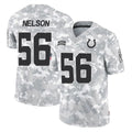 Kooe IN.Colts #56 Quenton Nelson Player Arctic Camo Salute To Service Limited Game Stitched Jerseys