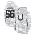 Kooe IN.Colts #56 Quenton Nelson Player Arctic Camo Salute to Service Hoodies Limited Game Stitched Jerseys