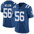 Kooe IN.Colts #56 Quenton Nelson Player Blue Limited Game Stitched Jerseys
