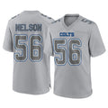 Kooe IN.Colts #56 Quenton Nelson Player Gray Atmosphere Fashion Home Game Stitched Jerseys