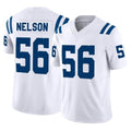 Kooe IN.Colts #56 Quenton Nelson Player White Limited Vapor F.U.S.E. Home Game Stitched Jerseys