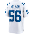Kooe IN.Colts #56 Quenton Nelson White Game Player Stitched Jerseys