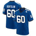 Kooe IN.Colts #60 Tanor Bortolini Player Royal Alternate Indiana Nights Home Game Stitched Jerseys