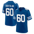 Kooe IN.Colts #60 Tanor Bortolini Player Royal Limited Home Game Stitched Jerseys