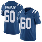 Kooe IN.Colts #60 Tanor Bortolini Player Royal Limited Vapor Untouchable Home Game Stitched Jerseys
