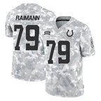 Kooe IN.Colts #79 Bernhard Raimann Player Arctic Camo Salute To Service Limited Game Stitched Jerseys