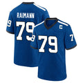 Kooe IN.Colts #79 Bernhard Raimann Player Royal Alternate Indiana Nights Home Game Stitched Jerseys