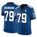 Kooe IN.Colts #79 Bernhard Raimann Player Royal Limited Indiana Nights Alternate Vapor F.U.S.E. Home Game Stitched Jerseys