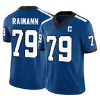 Kooe IN.Colts #79 Bernhard Raimann Player Royal Limited Indiana Nights Alternate Vapor F.U.S.E. Home Game Stitched Jerseys