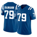 Kooe IN.Colts #79 Bernhard Raimann Player Royal Limited Vapor F.U.S.E. Home Game Stitched Jerseys