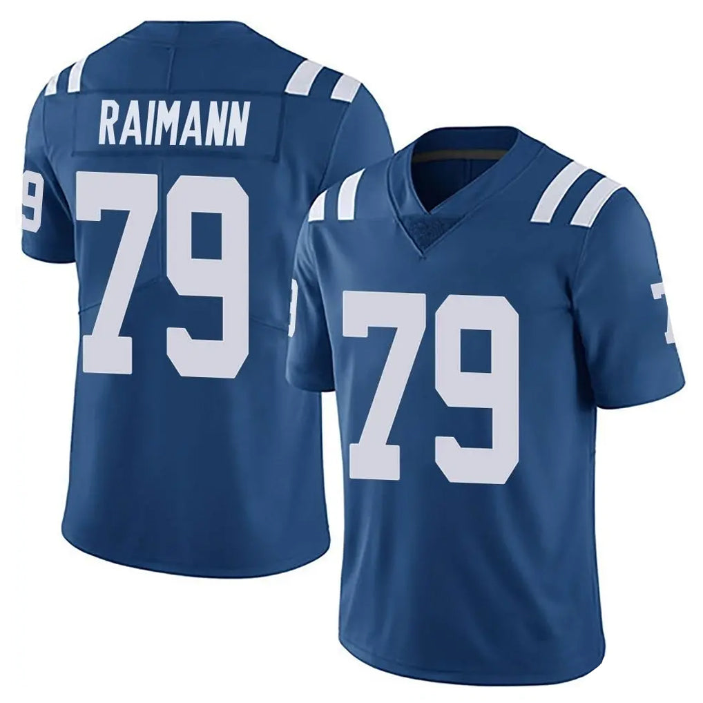 Kooe IN.Colts #79 Bernhard Raimann Player Royal Limited Vapor Untouchable Home Game Stitched Jerseys