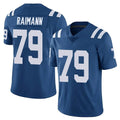 Kooe IN.Colts #79 Bernhard Raimann Player Royal Limited Vapor Untouchable Home Game Stitched Jerseys