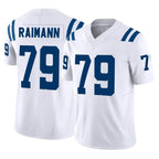 Kooe IN.Colts #79 Bernhard Raimann Player White Limited Vapor F.U.S.E. Home Game Stitched Jerseys