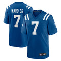 Kooe IN.Colts #7 Charvarius Ward Sr. Player Royal Home Game Stitched Jerseys