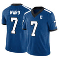 Kooe IN.Colts #7 Charvarius Ward Sr. Player Royal Limited Indiana Nights Alternate Vapor F.U.S.E. Home Game Stitched Jerseys