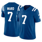 Kooe IN.Colts #7 Charvarius Ward Sr. Player Royal Limited Vapor F.U.S.E. Home Game Stitched Jerseys