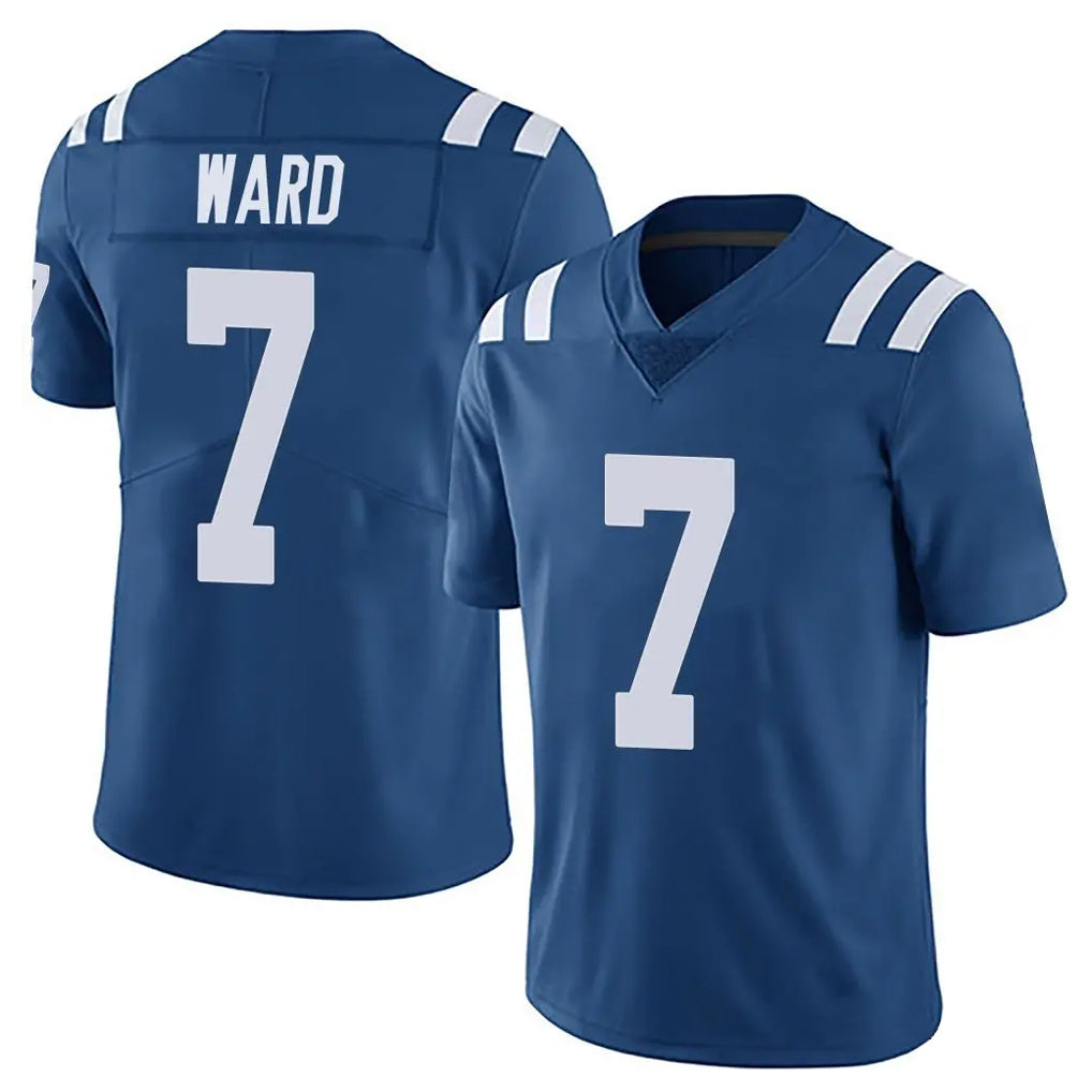 Kooe IN.Colts #7 Charvarius Ward Sr. Player Royal Limited Vapor Untouchable Home Game Stitched Jerseys