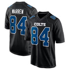 Kooe IN.Colts #84 Tyler Warren Player Black Fashion Limited Game Stitched Jerseys