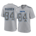 Kooe IN.Colts #84 Tyler Warren Player Gray Atmosphere Fashion Home Game Stitched Jerseys