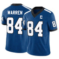 Kooe IN.Colts #84 Tyler Warren Player Limited Indiana Nights Alternate Vapor F.U.S.E. Royal Stitched Jerseys