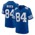 Kooe IN.Colts #84 Tyler Warren Player Royal Limited Home Game Stitched Jerseys