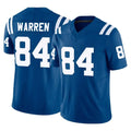 Kooe IN.Colts #84 Tyler Warren Player Royal Limited Vapor F.U.S.E. Home Game Stitched Jerseys