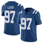 Kooe IN.Colts #97 Laiatu Latu Player Royal Limited Vapor Untouchable Home Game Stitched Jerseys