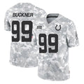 Kooe IN.Colts #99 DeForest Buckner Player Arctic Camo Salute To Service Limited Game Stitched Jerseys