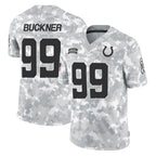 Kooe IN.Colts #99 DeForest Buckner Player Arctic Camo Salute To Service Limited Game Stitched Jerseys
