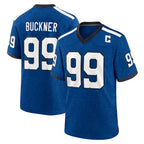 Kooe IN.Colts #99 DeForest Buckner Player Royal Alternate Indiana Nights Home Game Stitched Jerseys