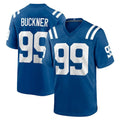 Kooe IN.Colts #99 DeForest Buckner Player Royal Home Game Stitched Jerseys
