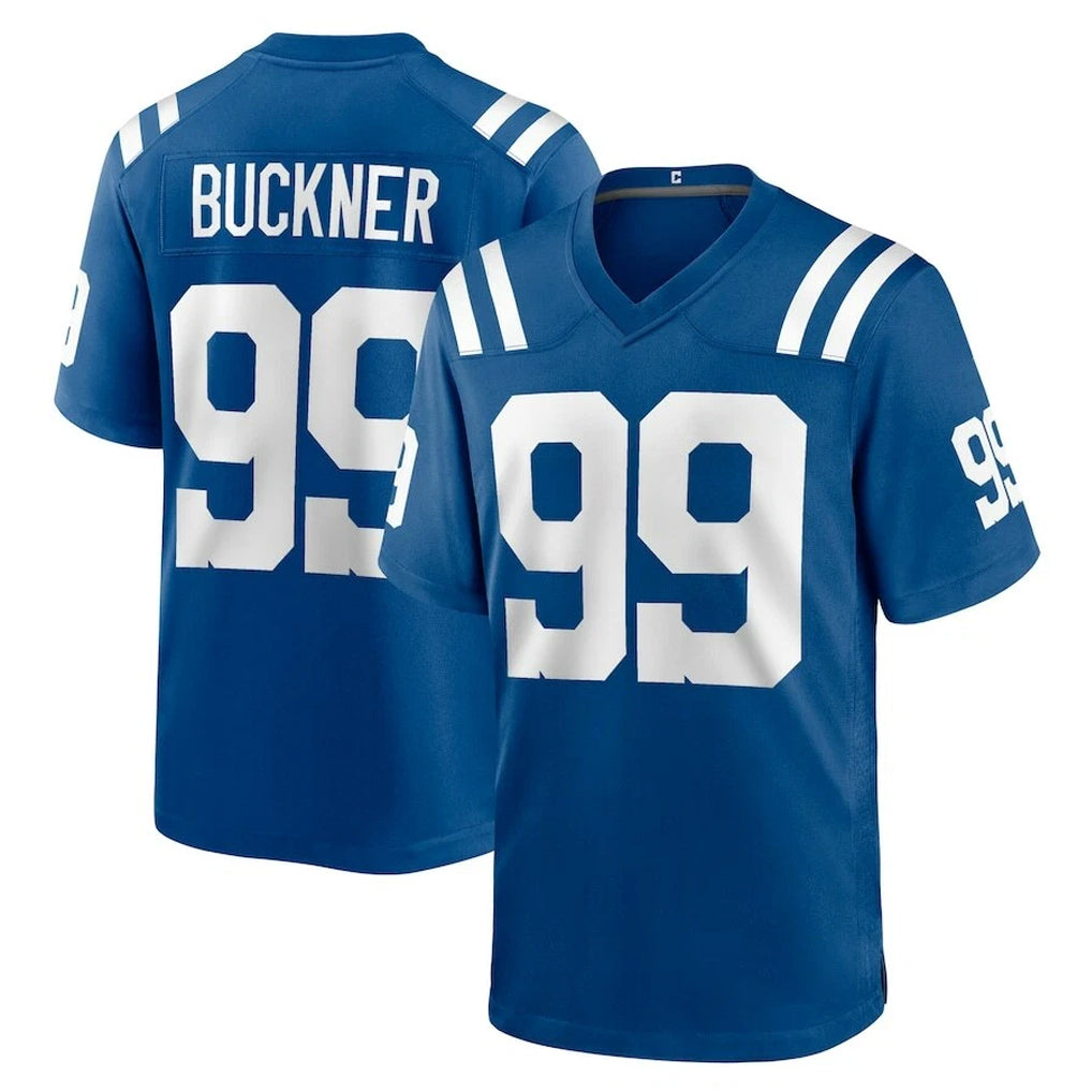Kooe IN.Colts #99 DeForest Buckner Player Royal Home Game Stitched Jerseys