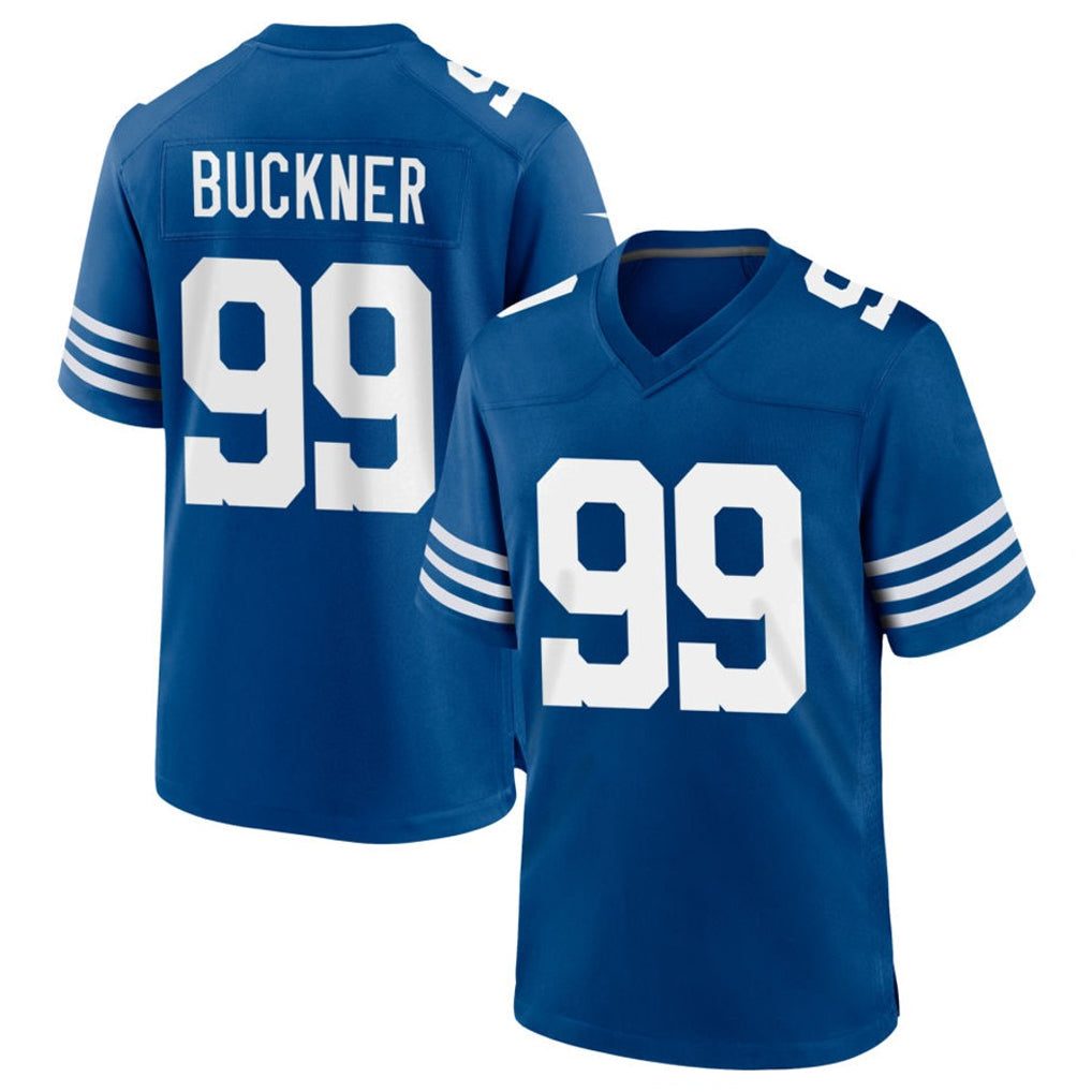 Kooe IN.Colts #99 DeForest Buckner Player Royal Limited Home Game Stitched Jerseys