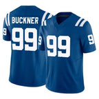 Kooe IN.Colts #99 DeForest Buckner Player Royal Limited Vapor F.U.S.E. Home Game Stitched Jerseys
