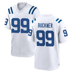 Kooe IN.Colts #99 DeForest Buckner Player White Home Game Stitched Jerseys
