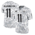 Kooe J.Jaguars #11 Parker Washington Player Arctic Camo Salute to Service Limited Stitched Jerseys