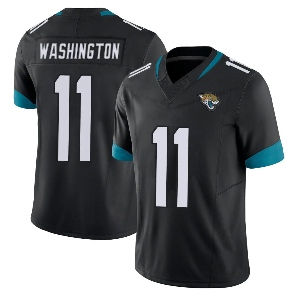 Kooe J.Jaguars #11 Parker Washington Player Black Vapor F.U.S.E. Limited Home Game Stitched Jerseys