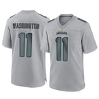 Kooe J.Jaguars #11 Parker Washington Player Gray Atmosphere Fashion Home Game Stitched Jerseys