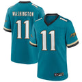 Kooe J.Jaguars #11 Parker Washington Player Legend Teal Game Stitched Jerseys