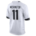 Kooe J.Jaguars #11 Parker Washington Player White Home Game Stitched Jerseys