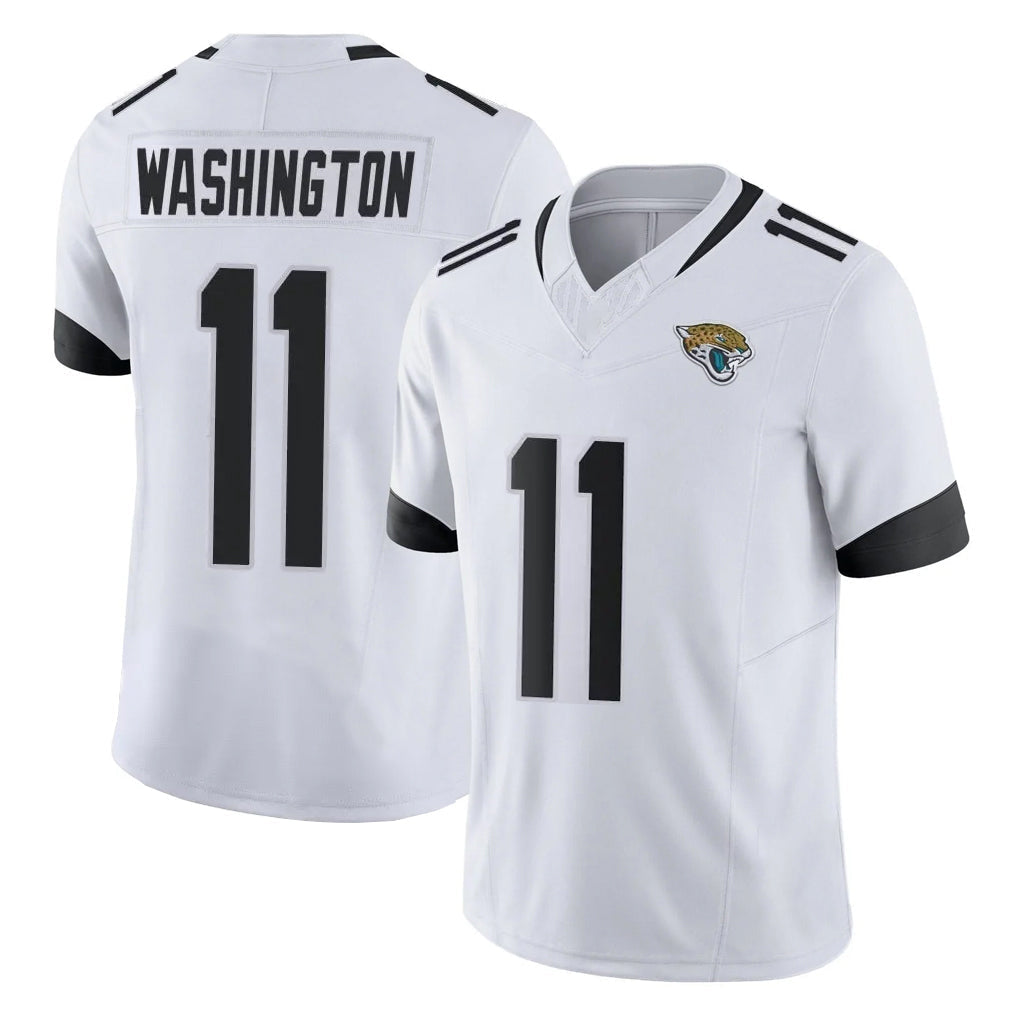Kooe J.Jaguars #11 Parker Washington Player White Vapor F.U.S.E. Limited Home Game Stitched Jerseys