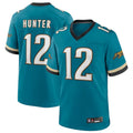 Kooe J.Jaguars #12 Travis Hunter Player Teal Replica Limited Stitched Jerseys