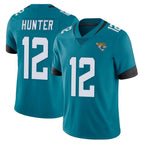 Kooe J.Jaguars #12 Travis Hunter Player Teal Vapor Untouchable Limited Home Game Stitched Jerseys
