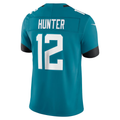 Kooe J.Jaguars #12 Travis Hunter Teal Team Vapor F.U.S.E. Stitched Limited Jerseys