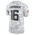 Kooe J.Jaguars #16 Trevor Lawrence Arctic Camo 2024 Salute to Service Limited Stitched Jerseys