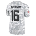 Kooe J.Jaguars #16 Trevor Lawrence Arctic Camo 2024 Salute to Service Limited Stitched Jerseys
