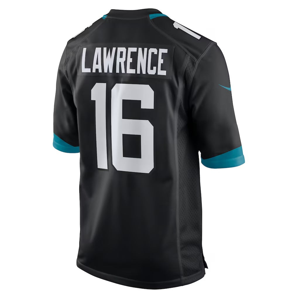 Kooe J.Jaguars #16 Trevor Lawrence Black Alternate Game Stitched Jerseys