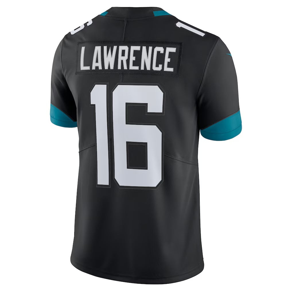 Kooe J.Jaguars #16 Trevor Lawrence Black Alternate Vapor Limited Stitched Jerseys
